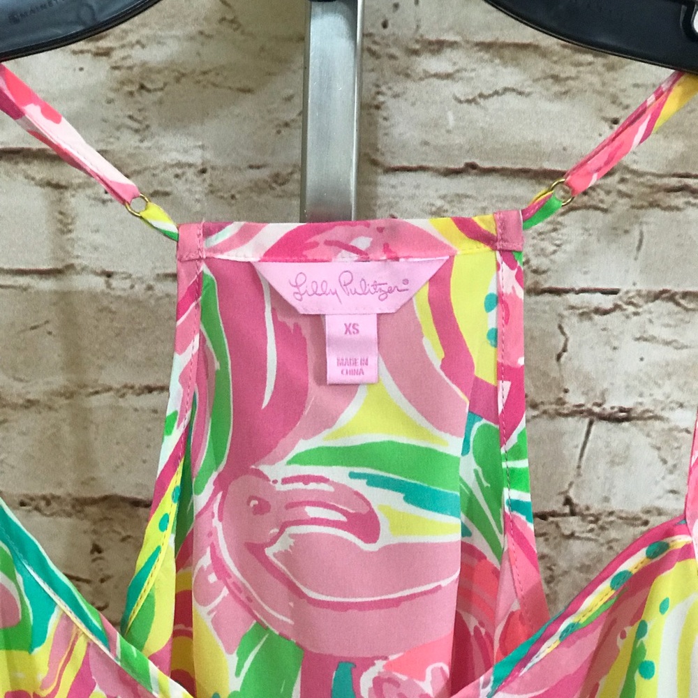 Lily Pulitzer Razor Back Top - Picture 2 of 5